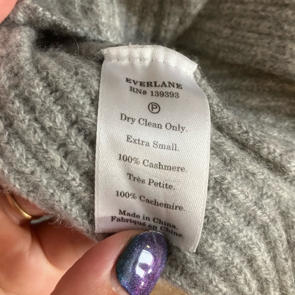 Everlane Cashmere Crop Sweater - Picture 4 of 4